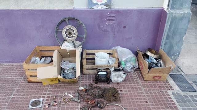 El material secuestrado por la PDI