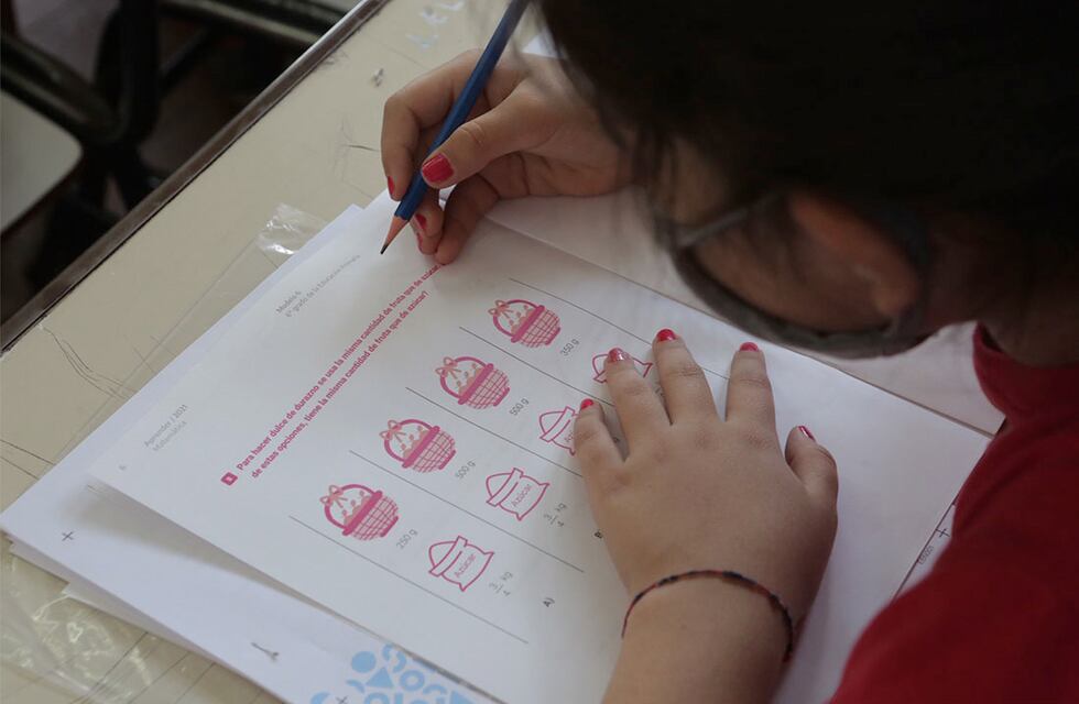 Se realizan las Pruebas Aprender para 750.000 estudiantes de escuelas primarias de todo el país