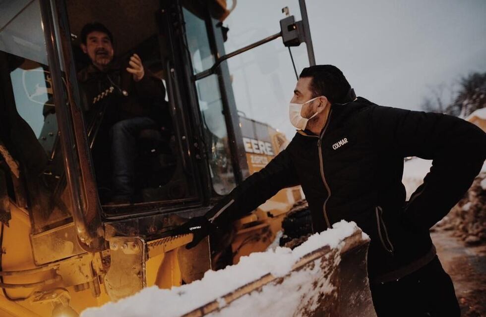 El Intendente acompañó el trabajo del Operativo Invierno en la ciudad