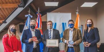 La Municipalidad de Ushuaia recibió al cónsul australiano.