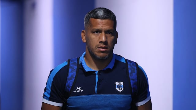 Hugo Soria, el futbolista uruguayo que defiende los colores de Gimnasia y Esgrima de Jujuy.