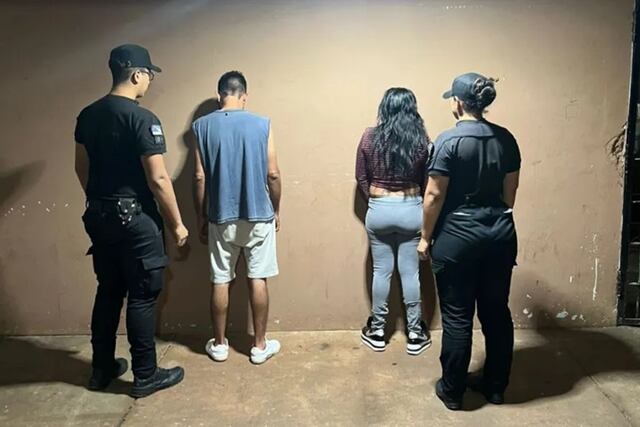 Intervención policial resguardó a cuatro menores durante un episodio de violencia familiar en Eldorado.