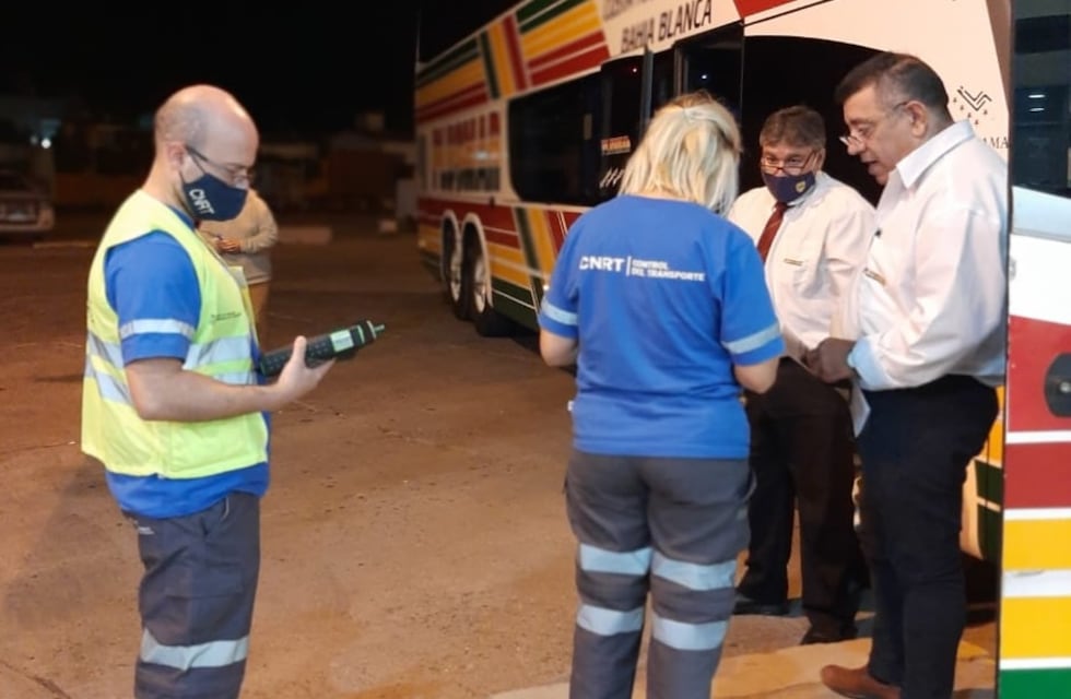 Controles de alcoholemia a conductores de larga distancia