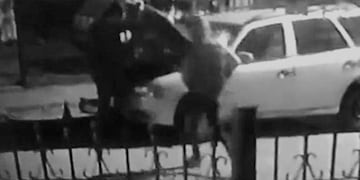 En Ampliación Las Palmas los vecinos se defienden (imagen de CCTV).