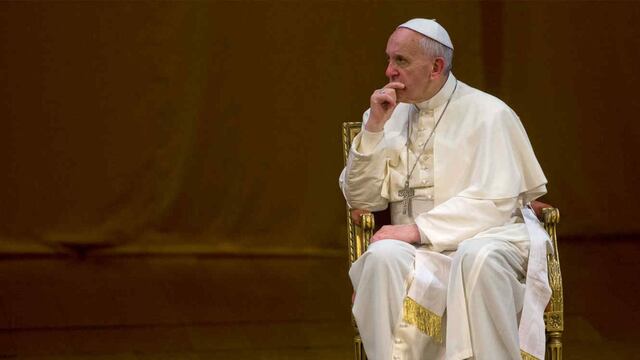 El Papa se disculpó por recibir sentado a su público debido a un problema en su pierna derecha. Foto: Gentileza.