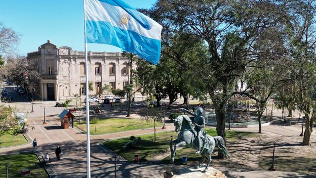 Plaza San Martín, Gualeguaychú.