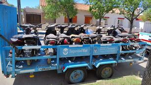 Trasladaron motos posiblemente adulteradas a la PDI