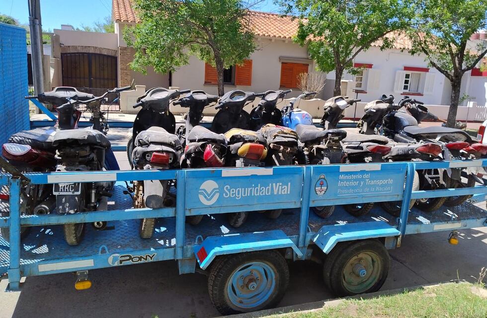 El municipio pone a disposición de la justicia 27 motocicletas con numeración adulterada