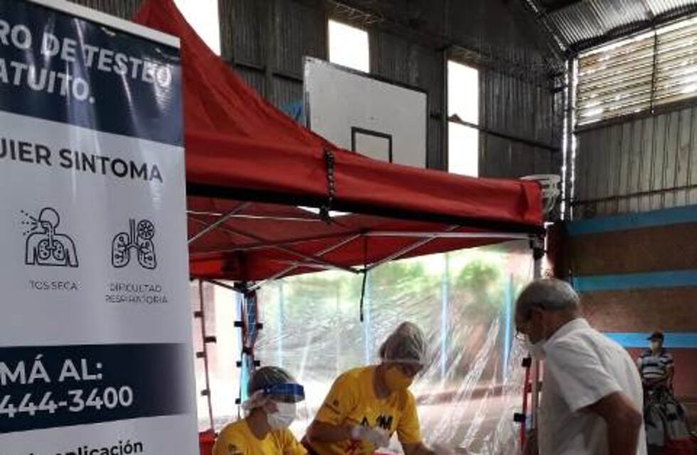 Desde ayer funciona el nuevo Centro de Testeo Rápido en Eldorado