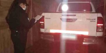 Recuperaron una camioneta a pocas horas de ser robada.