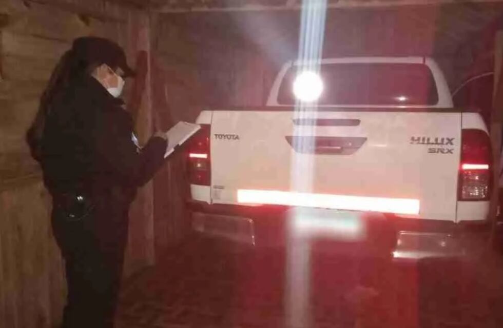 Recuperaron una camioneta a pocas horas de ser robada
