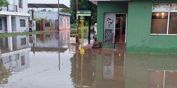 Lluvias en Arroyito octubre 2024