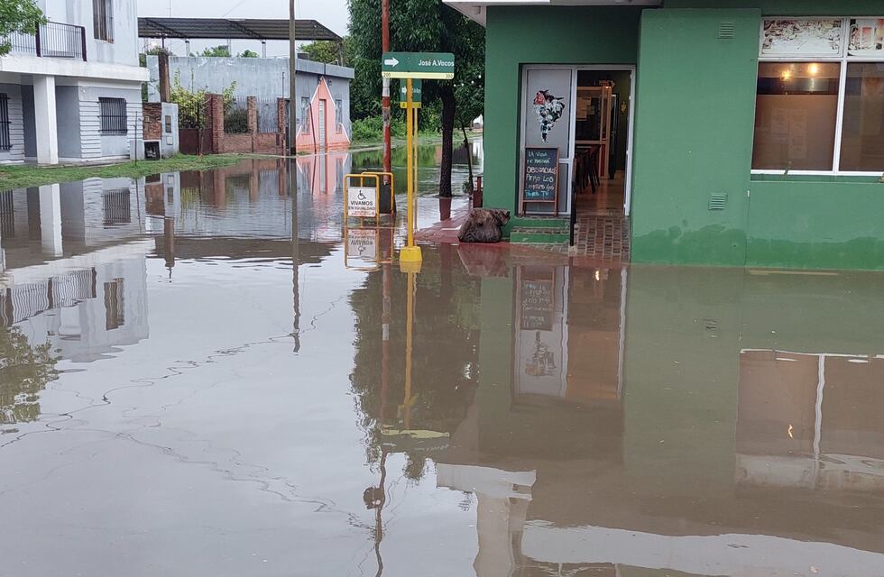 Llovieron más de 90 milímetros en Arroyito en la madrugada del miércoles