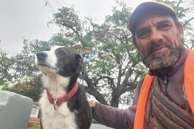 Un ciclista busca desesperadamente a su perra “Resaca” tras un accidente en Garuhapé.