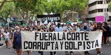 Una nueva marcha en contra de la Corte Suprema con la participación del Frente de Todos.