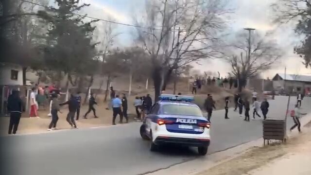 Carlos Paz. Incidentes durante un partido de fútbol