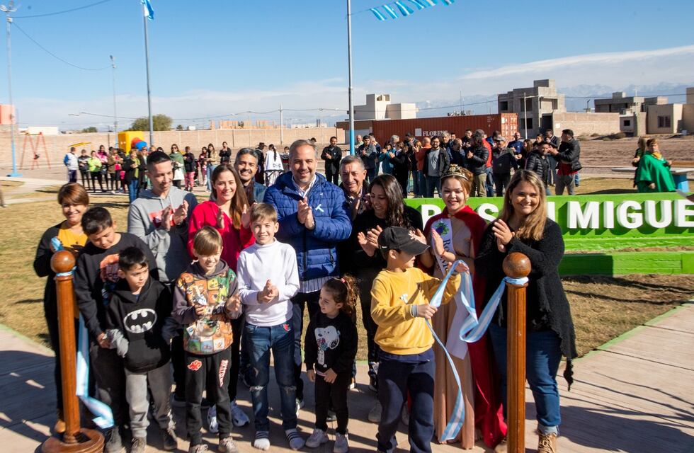 Matías Stevanato sigue mejorando barrios de Maipú