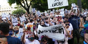 Realizaron una marcha para pedir justicia por Lucas González (Archivo)