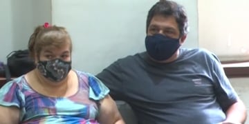 El empresario de San Lorenzo y su pareja se retiraron detenidos tras la lectura del veredicto. (Canal 3)