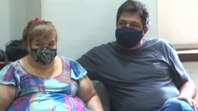 El empresario de San Lorenzo y su pareja se retiraron detenidos tras la lectura del veredicto. (Canal 3)