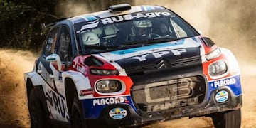 Villagra y el Citroën del Tango-VRS, uno de los favoritos para el Rally Sudamericano de Jesús María.
