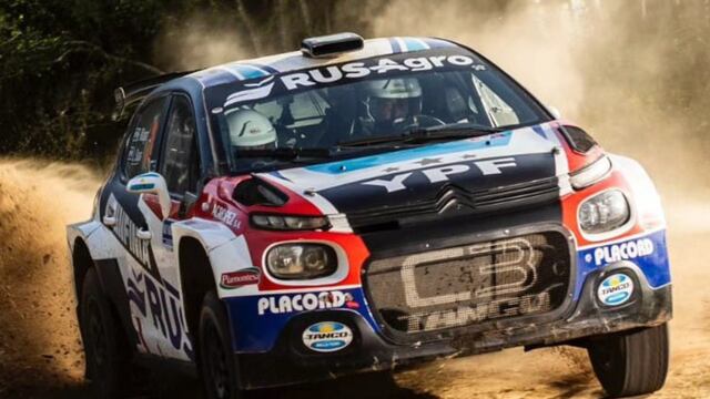 Villagra y el Citroën del Tango-VRS, uno de los favoritos para el Rally Sudamericano de Jesús María.