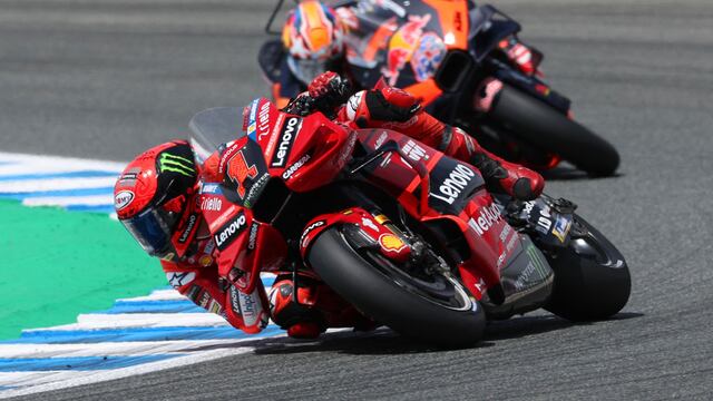 Bagnaia, victorioso en Jerez. Es el nuevo líder del campeonato.