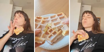 Los waffles caseros de Paulina Cocina.