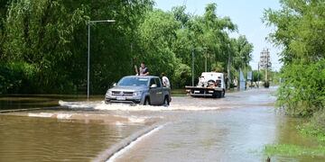 Creciente del río Gualeguaychú