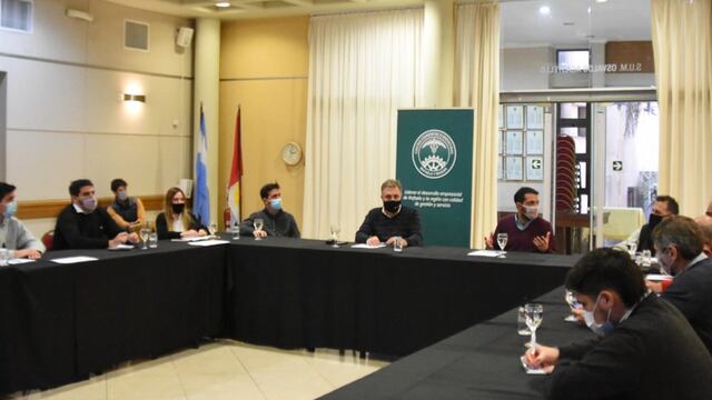 Reunión del CCIRR con Castellano por la refuncionalización del microcentro