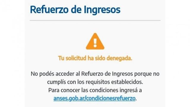 Rechazan a miles que querían acceder al bono de ANSES