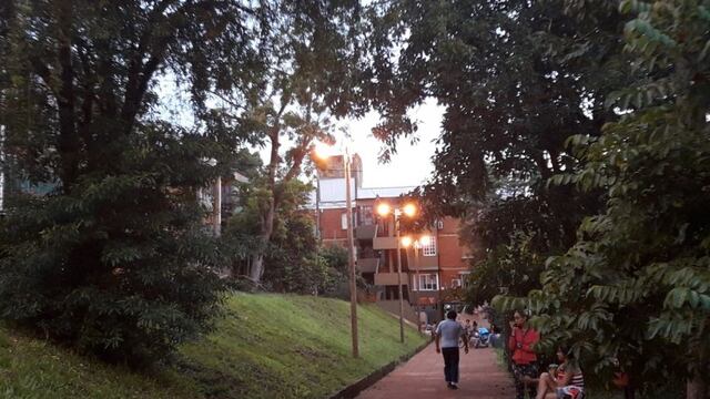 Oberá: inauguraron nueva iluminación en el Barrio Yerbal Viejo