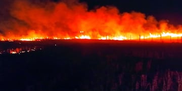 Incendio en Zona Rural de Arroyito