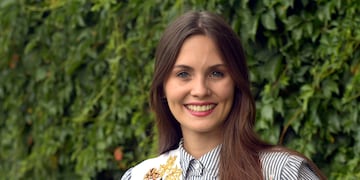 La reina de la Vendimia no oficial de Guaymallén Julieta Belén Lonigro (22). (Foto: Orlando Pelichotti / Los Andes)