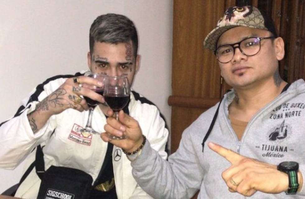 Marcos Maidana armó un asado y mostró con Zamaray sus costosos relojes