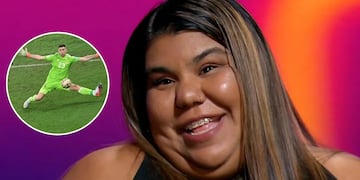 ¡Se atajó todo! Camila de Cuestión de Peso 2024 sorprendió con su talento para el fútbol: “Nuestra Dibu”