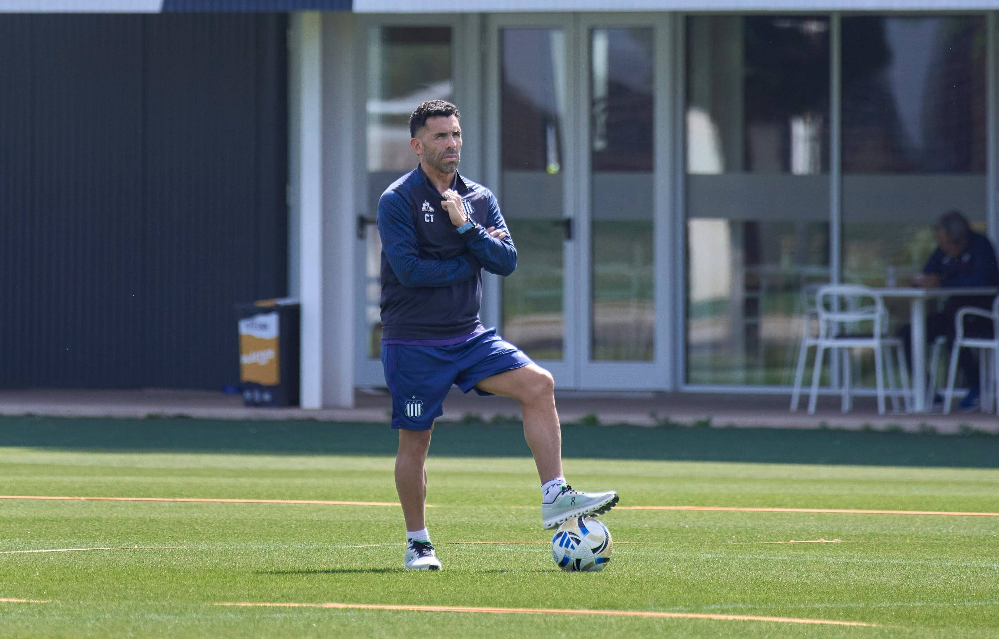 Carlos Tevez, entrenador de Talleres. (Prensa Talleres).