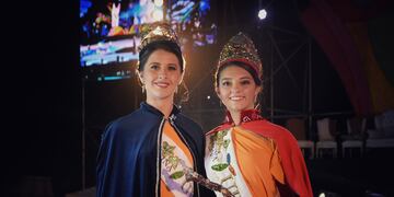 Tupungato celebró su vendimia departamental ante una multitud en el Teatro Griego Municipal y coronó a Agustina Míguez. Foto: Prensa Tupungato