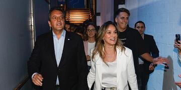 Malena Galmarini y Sergio Massa denunciaron amenazas telefónicas de muerte. Gentileza Instagram.