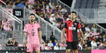 El marcador central enfrentó a Leo durante un amistoso de la pretemporada 2024.
