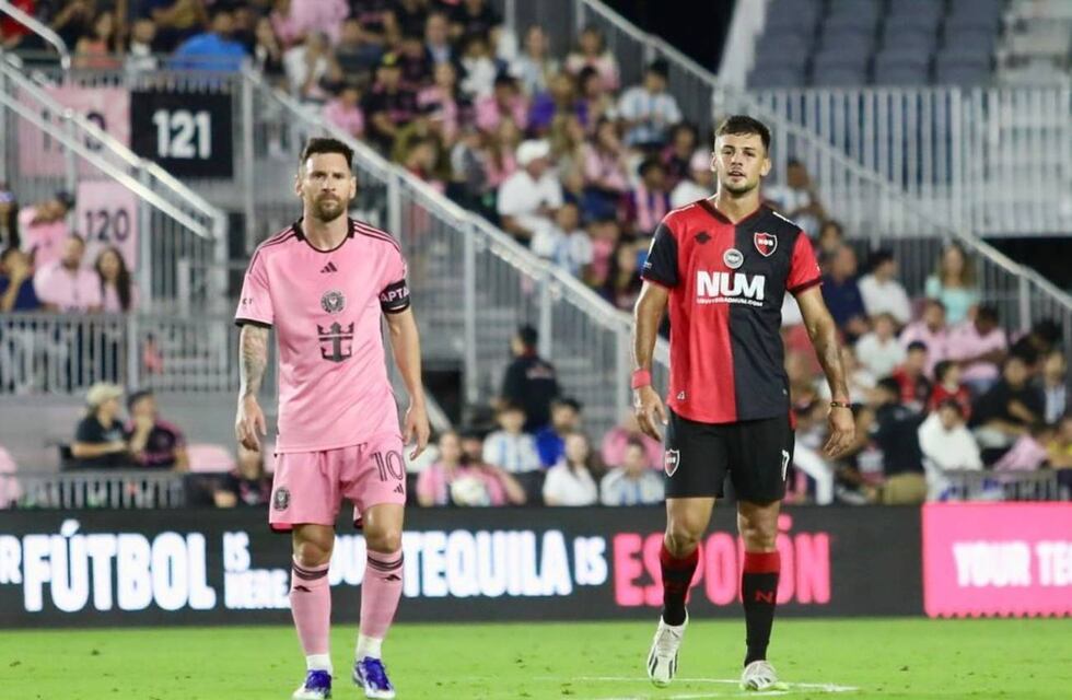 Un futbolista de Newell’s Old Boys volverá a enfrentar a Lionel Messi en 2025