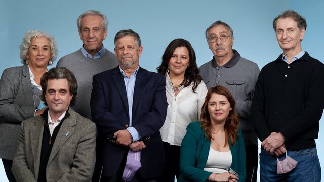 El equipo que encabeza Rubinstein.