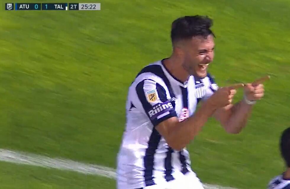 Video: El gol de Francisco Pizzini para el 1 a 0 de Talleres contra Atlético Tucumán