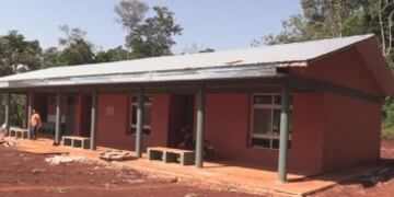 A punto de finalizar obras en la Escuela N°941 de Puerto Iguazú.