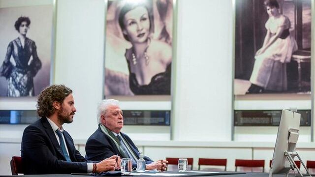 Santiago Cafiero y Ginés González García.