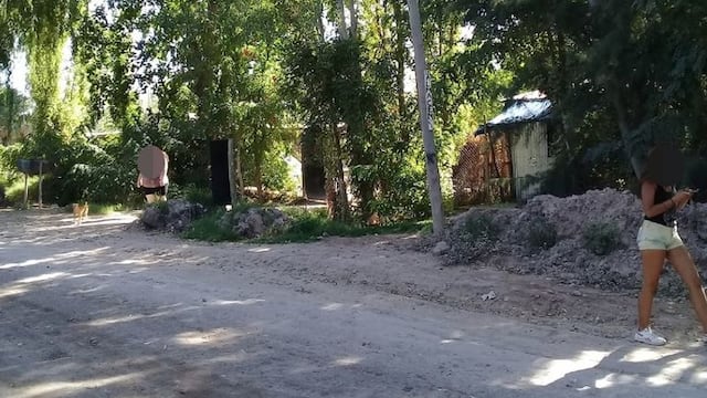 El hecho se produjo en el distrito Puente de Hierro de Guaymallén esta madrugada. Un hombre fue asesinado de un puntazo. Gentileza Los Andes