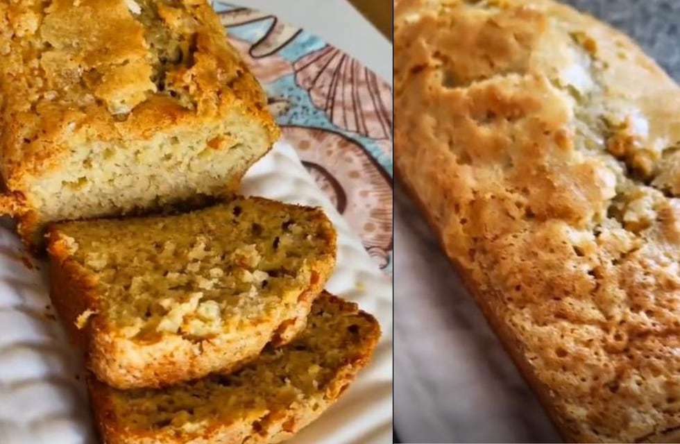 Receta de budín de banana súper esponjoso: fácil, rápido y con pocos ingredientes