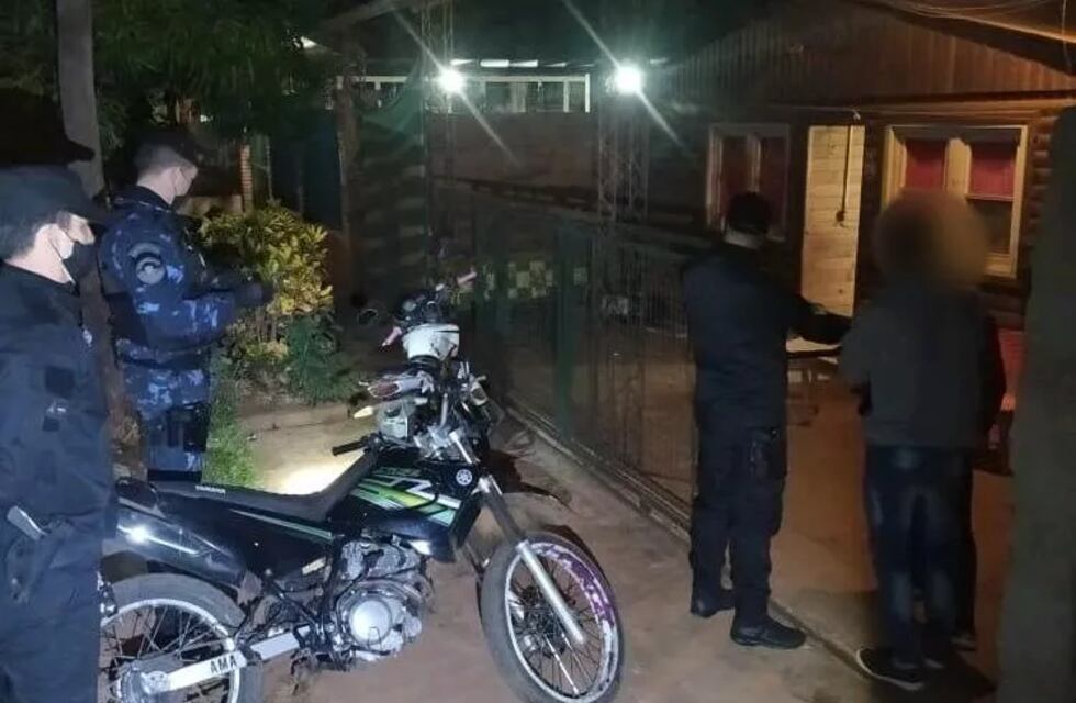 Puerto Iguazú: fiesta clandestina desarticuladas