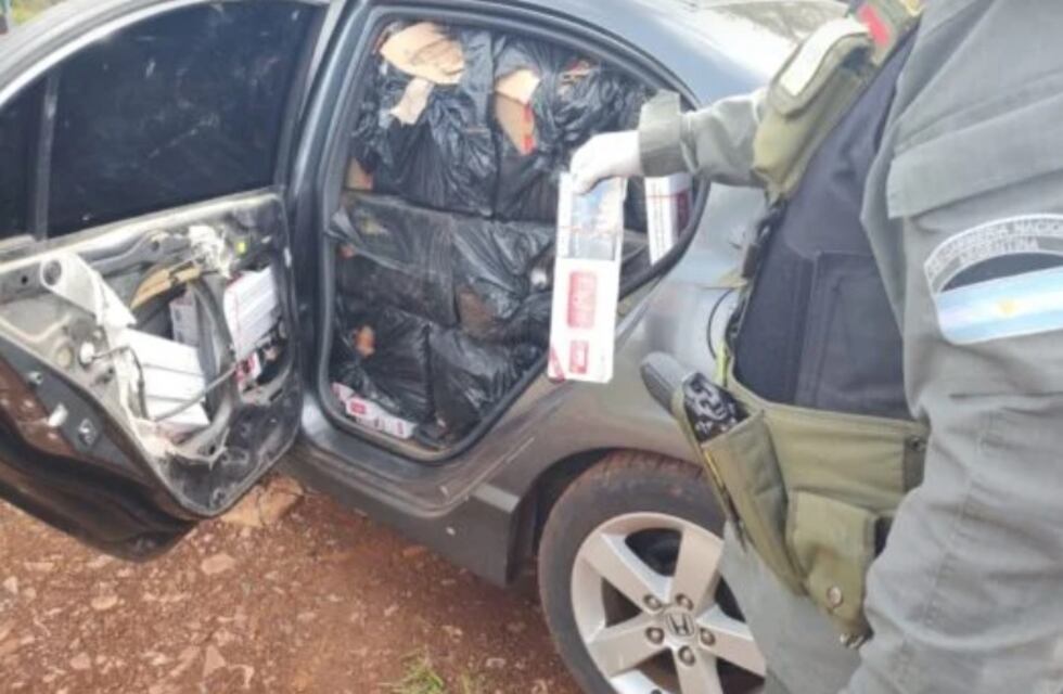 Desarticulan millonario contrabando de cigarrillos en San Vicente