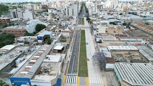Así quedaron las nuevas dos cuadras de Maipú, entre Sarmiento y Libertad (Municipalidad de Córdoba).